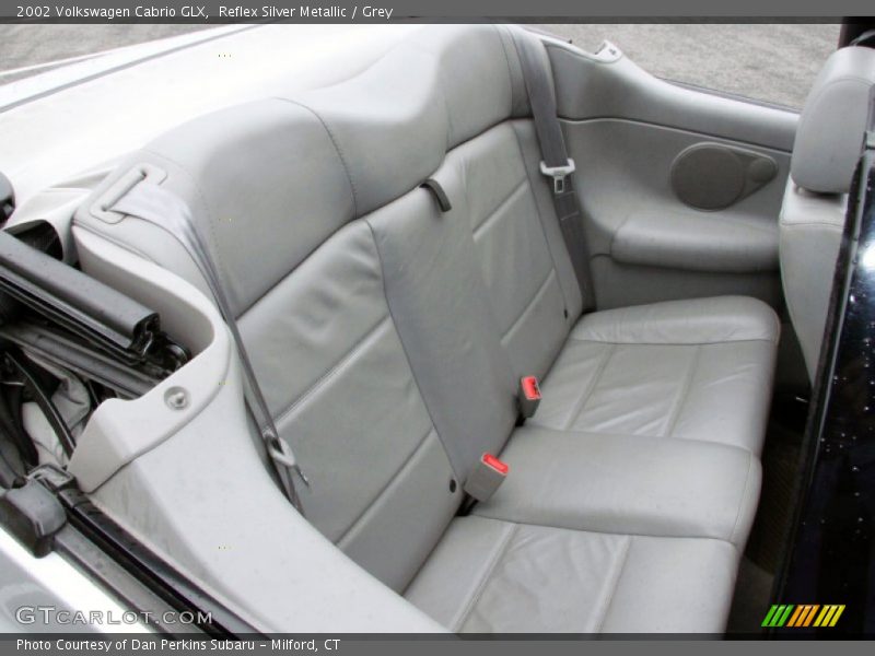 Reflex Silver Metallic / Grey 2002 Volkswagen Cabrio GLX