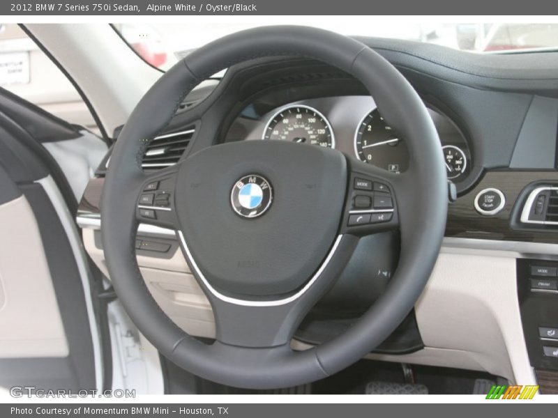  2012 7 Series 750i Sedan Steering Wheel