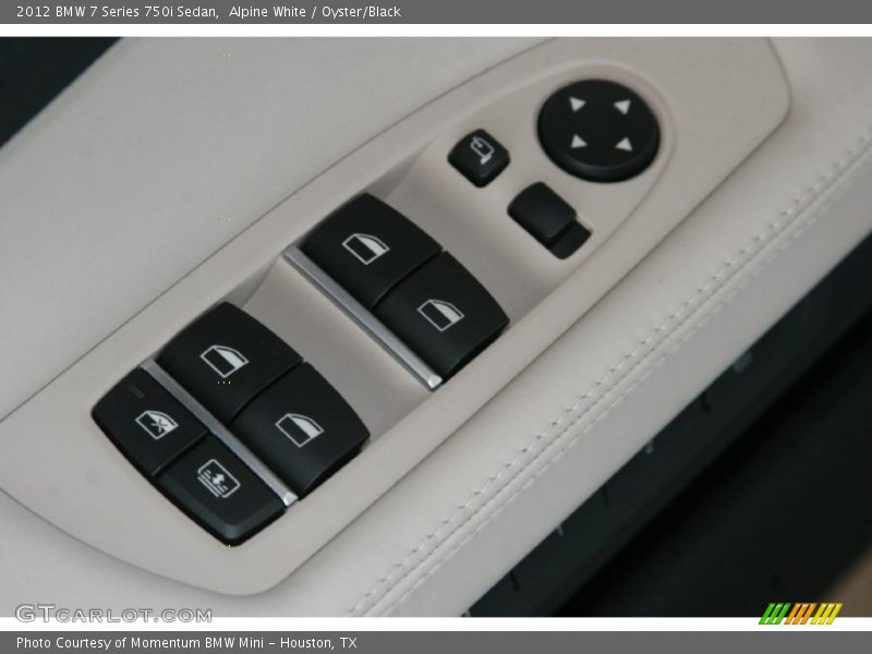 Alpine White / Oyster/Black 2012 BMW 7 Series 750i Sedan