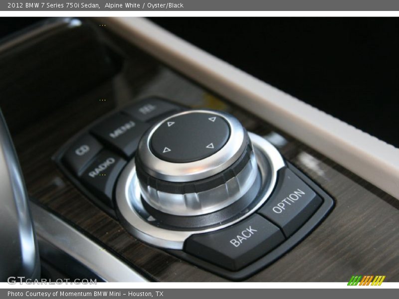 Alpine White / Oyster/Black 2012 BMW 7 Series 750i Sedan