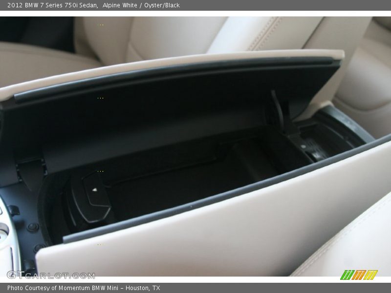 Alpine White / Oyster/Black 2012 BMW 7 Series 750i Sedan