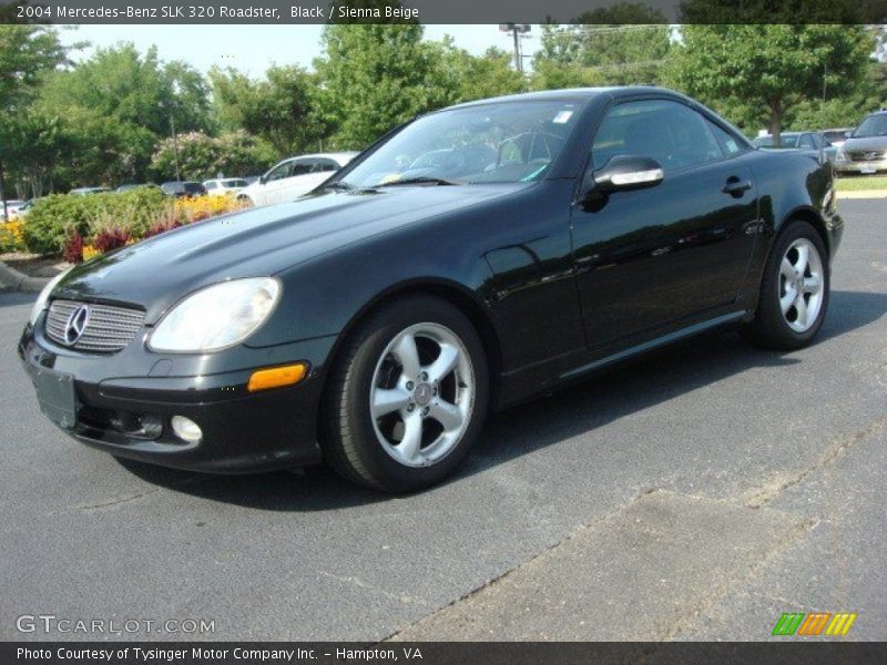 Front 3/4 View of 2004 SLK 320 Roadster