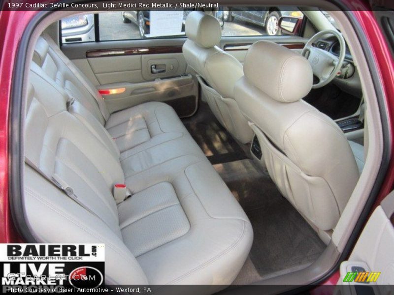 Light Medici Red Metallic / Shale/Neutral 1997 Cadillac DeVille Concours