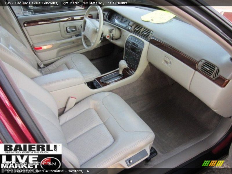 Light Medici Red Metallic / Shale/Neutral 1997 Cadillac DeVille Concours