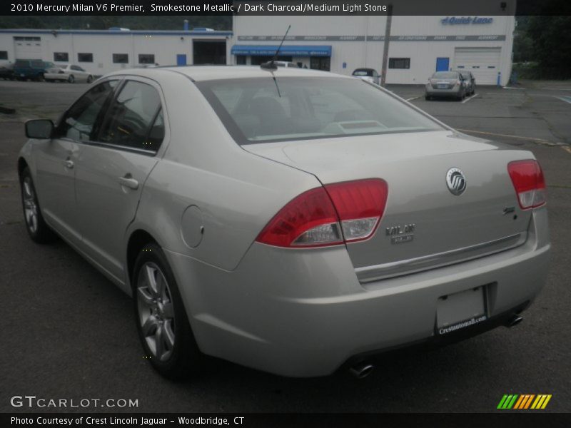 Smokestone Metallic / Dark Charcoal/Medium Light Stone 2010 Mercury Milan V6 Premier