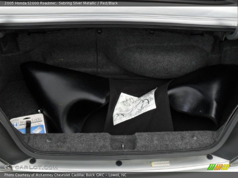 Sebring Silver Metallic / Red/Black 2005 Honda S2000 Roadster