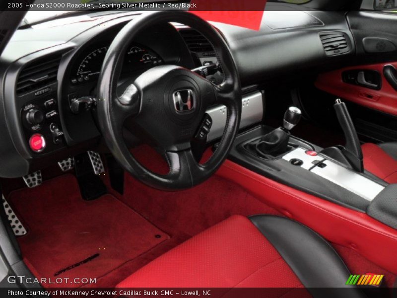  2005 S2000 Roadster Red/Black Interior
