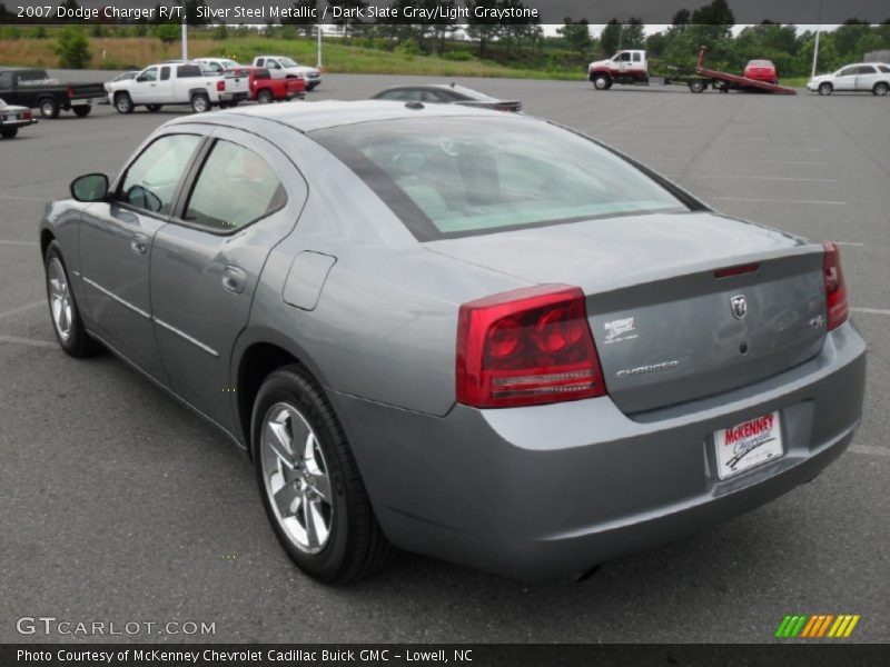 Silver Steel Metallic / Dark Slate Gray/Light Graystone 2007 Dodge Charger R/T