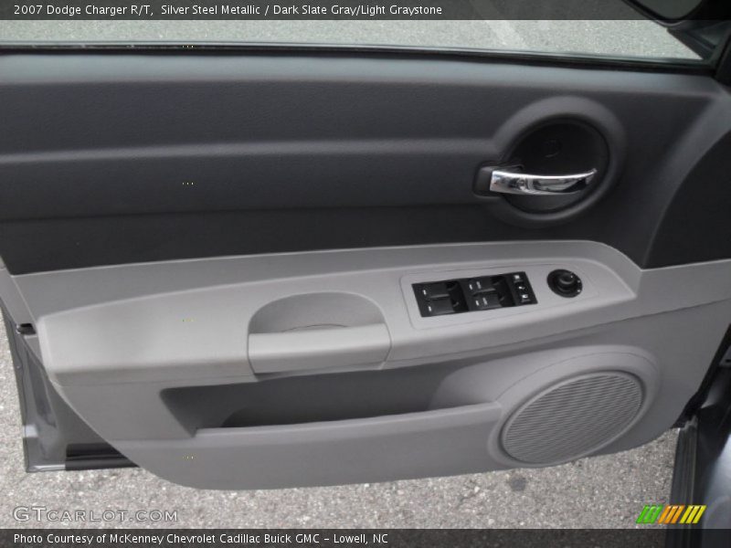 Silver Steel Metallic / Dark Slate Gray/Light Graystone 2007 Dodge Charger R/T