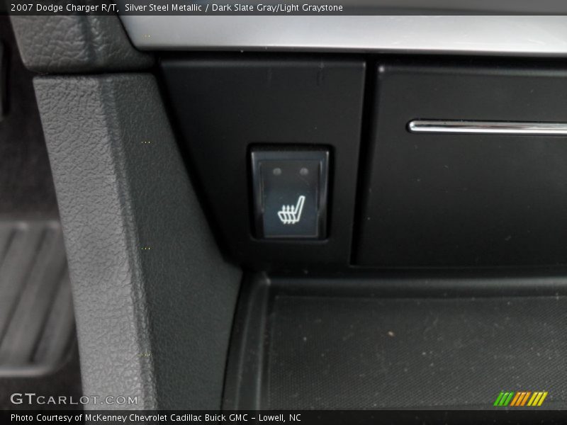 Silver Steel Metallic / Dark Slate Gray/Light Graystone 2007 Dodge Charger R/T