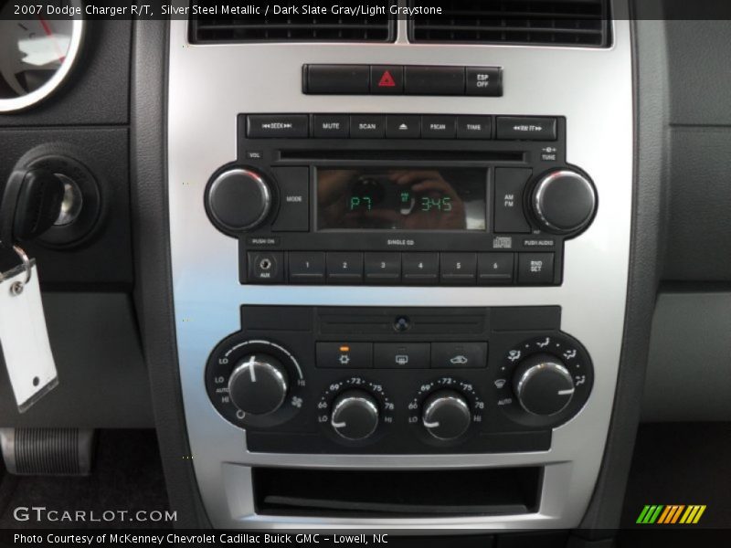 Silver Steel Metallic / Dark Slate Gray/Light Graystone 2007 Dodge Charger R/T
