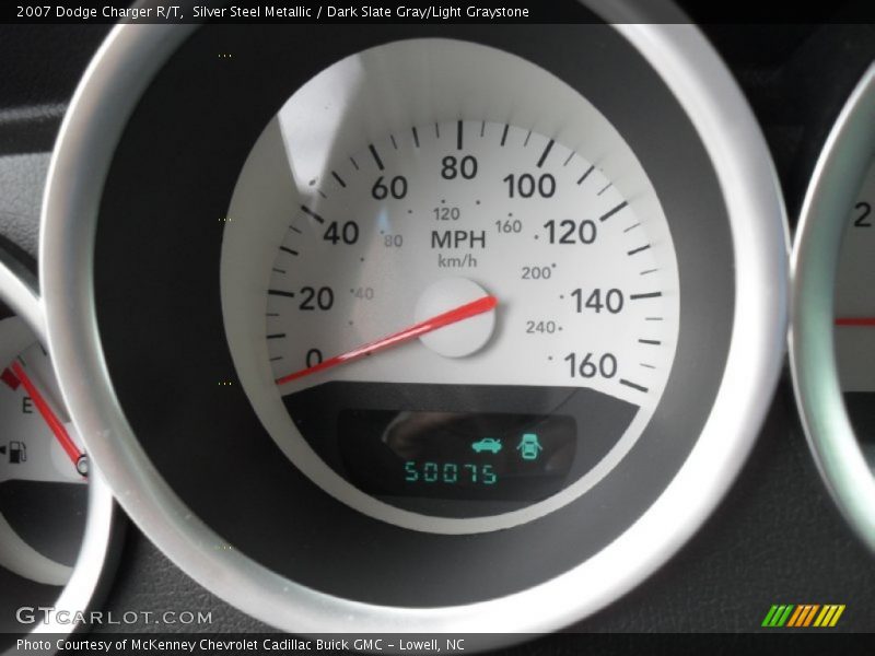 Silver Steel Metallic / Dark Slate Gray/Light Graystone 2007 Dodge Charger R/T