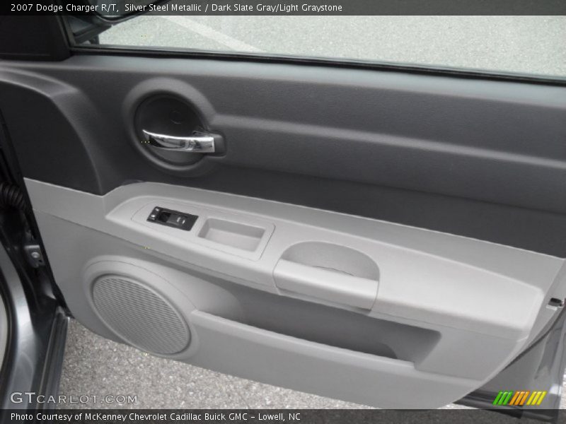 Silver Steel Metallic / Dark Slate Gray/Light Graystone 2007 Dodge Charger R/T