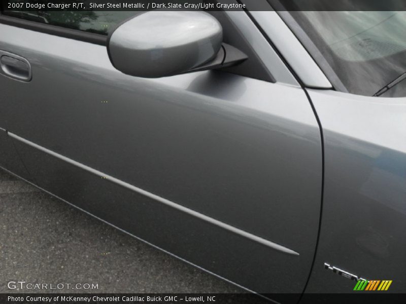 Silver Steel Metallic / Dark Slate Gray/Light Graystone 2007 Dodge Charger R/T