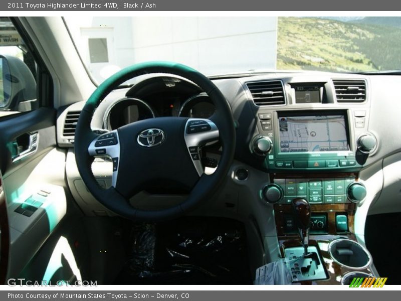 Black / Ash 2011 Toyota Highlander Limited 4WD