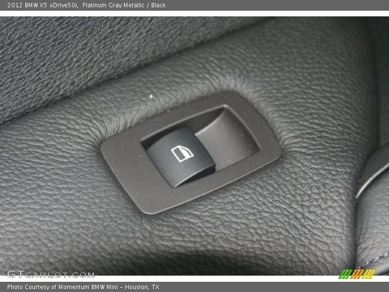 Platinum Gray Metallic / Black 2012 BMW X5 xDrive50i