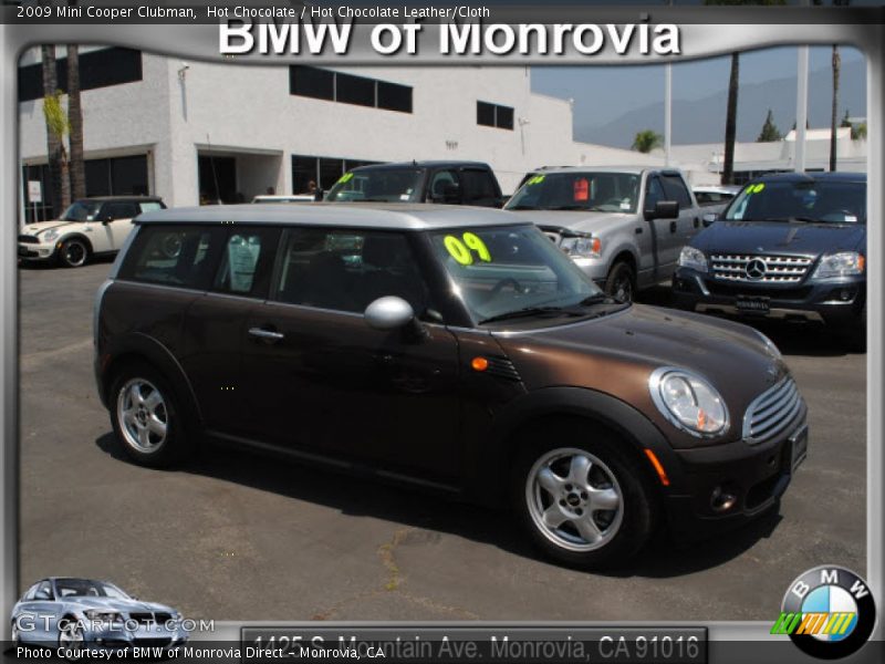 Hot Chocolate / Hot Chocolate Leather/Cloth 2009 Mini Cooper Clubman