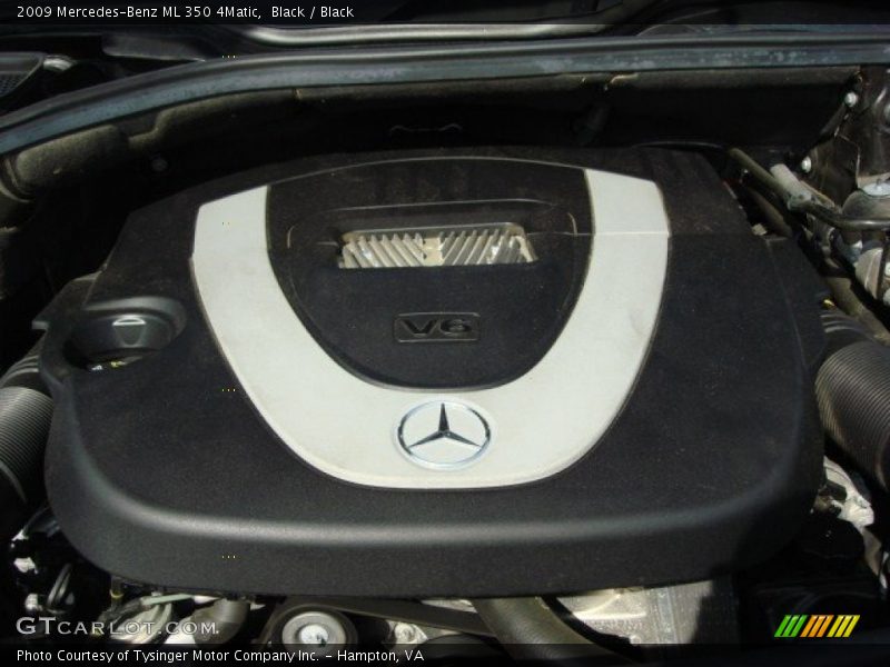 Black / Black 2009 Mercedes-Benz ML 350 4Matic