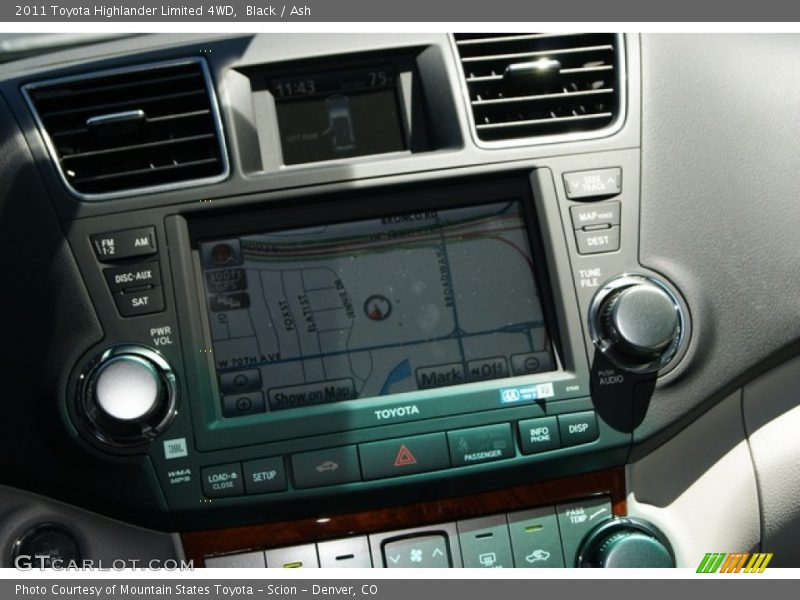 Black / Ash 2011 Toyota Highlander Limited 4WD