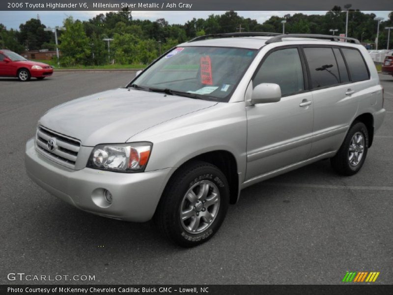 Millenium Silver Metallic / Ash Gray 2006 Toyota Highlander V6