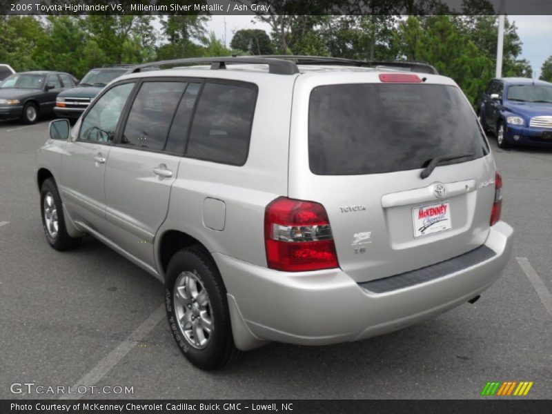 Millenium Silver Metallic / Ash Gray 2006 Toyota Highlander V6