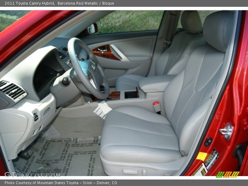 2011 Camry Hybrid Bisque Interior