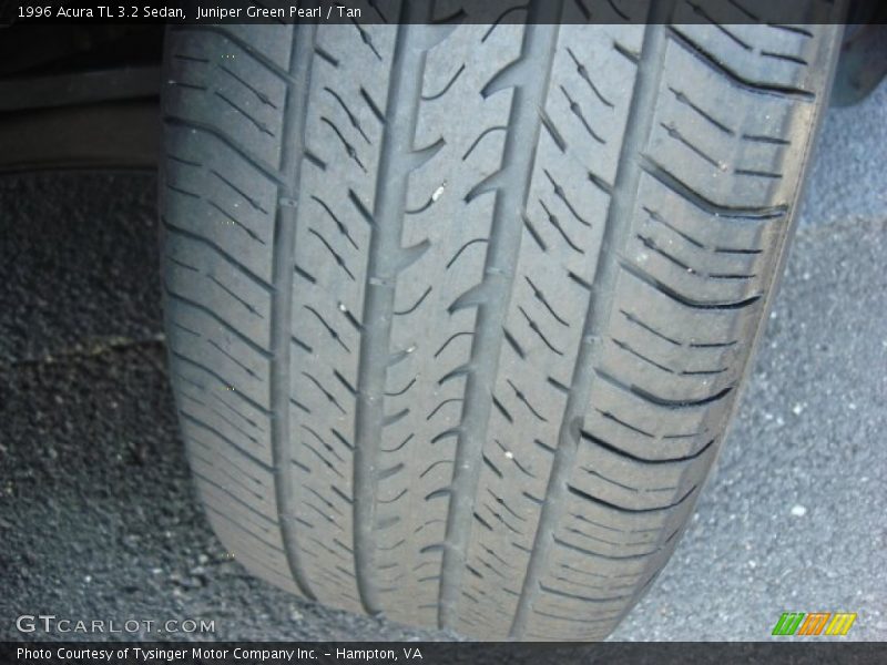 Juniper Green Pearl / Tan 1996 Acura TL 3.2 Sedan