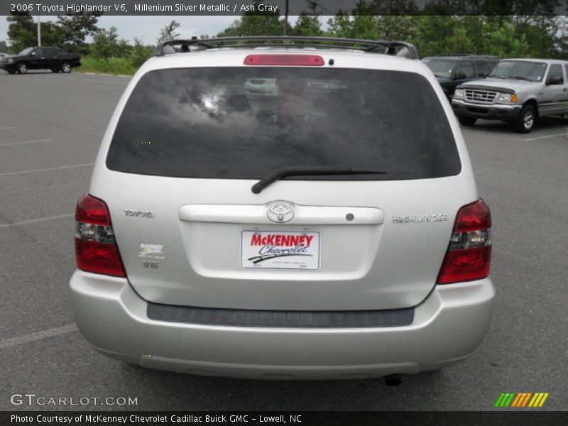 Millenium Silver Metallic / Ash Gray 2006 Toyota Highlander V6