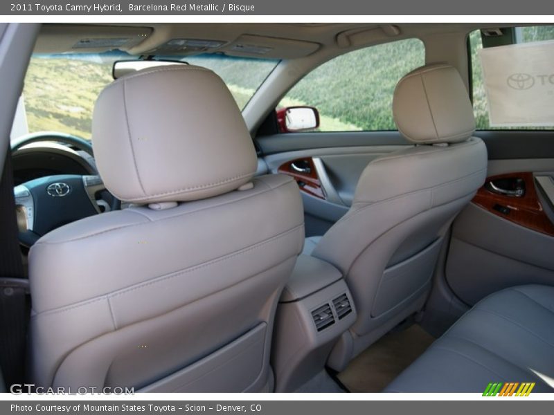 Barcelona Red Metallic / Bisque 2011 Toyota Camry Hybrid