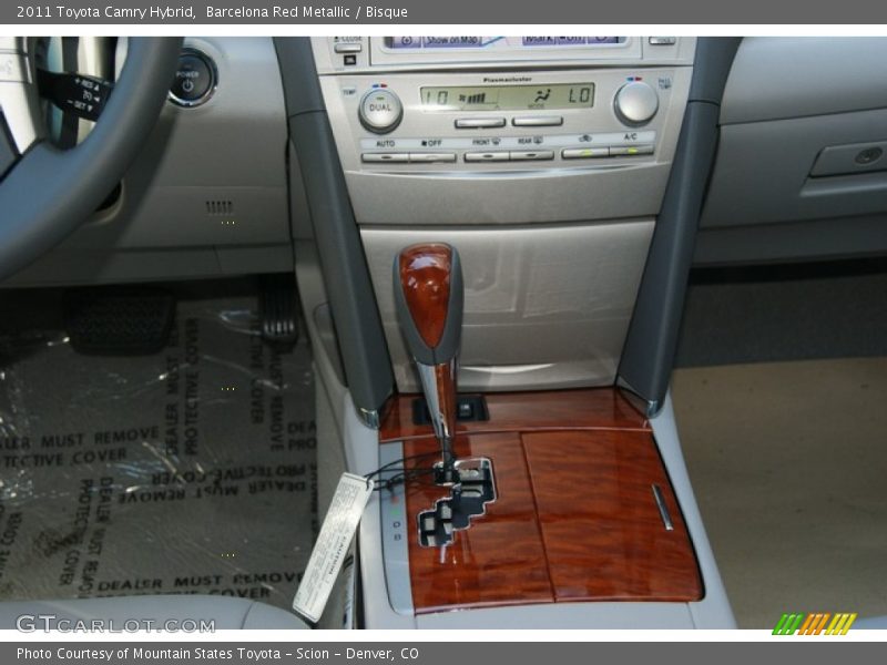 Barcelona Red Metallic / Bisque 2011 Toyota Camry Hybrid