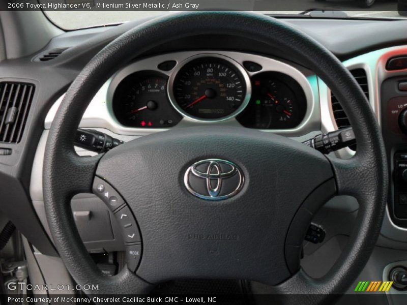 Millenium Silver Metallic / Ash Gray 2006 Toyota Highlander V6