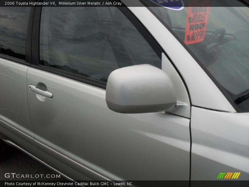 Millenium Silver Metallic / Ash Gray 2006 Toyota Highlander V6
