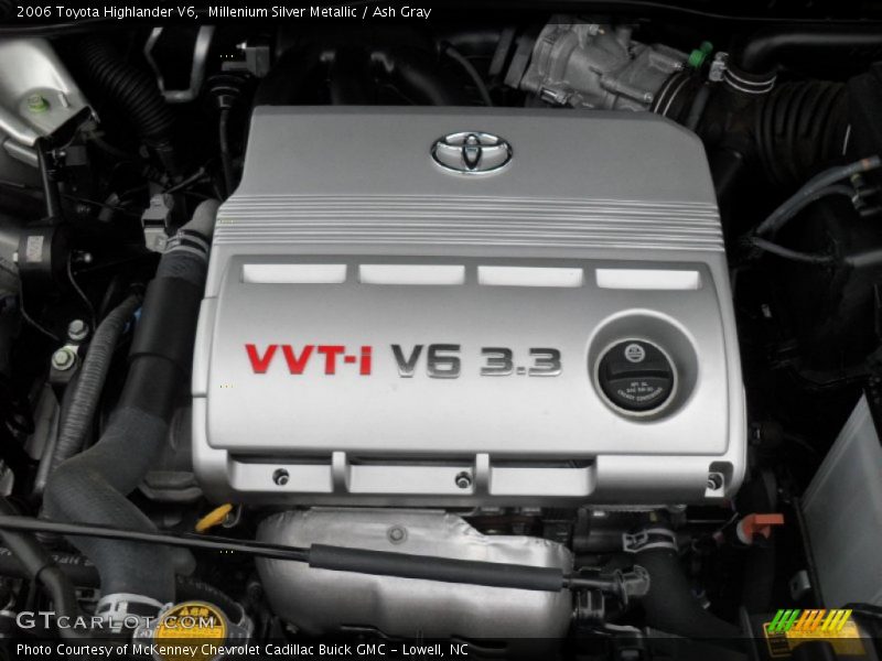 Millenium Silver Metallic / Ash Gray 2006 Toyota Highlander V6