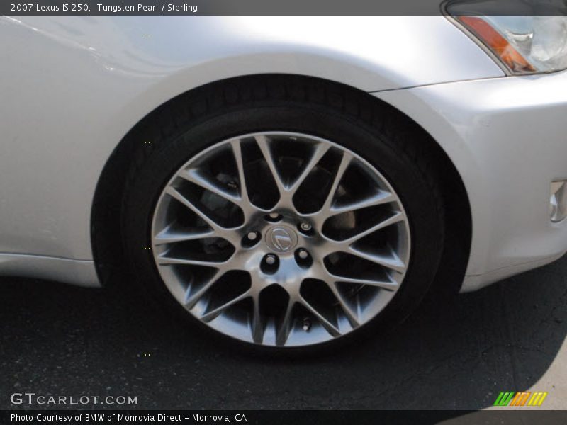 Tungsten Pearl / Sterling 2007 Lexus IS 250