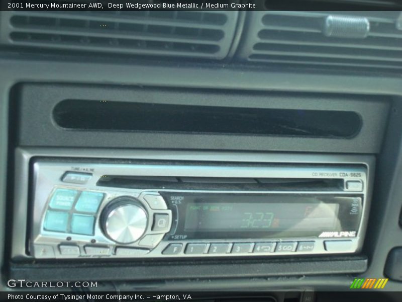 Deep Wedgewood Blue Metallic / Medium Graphite 2001 Mercury Mountaineer AWD