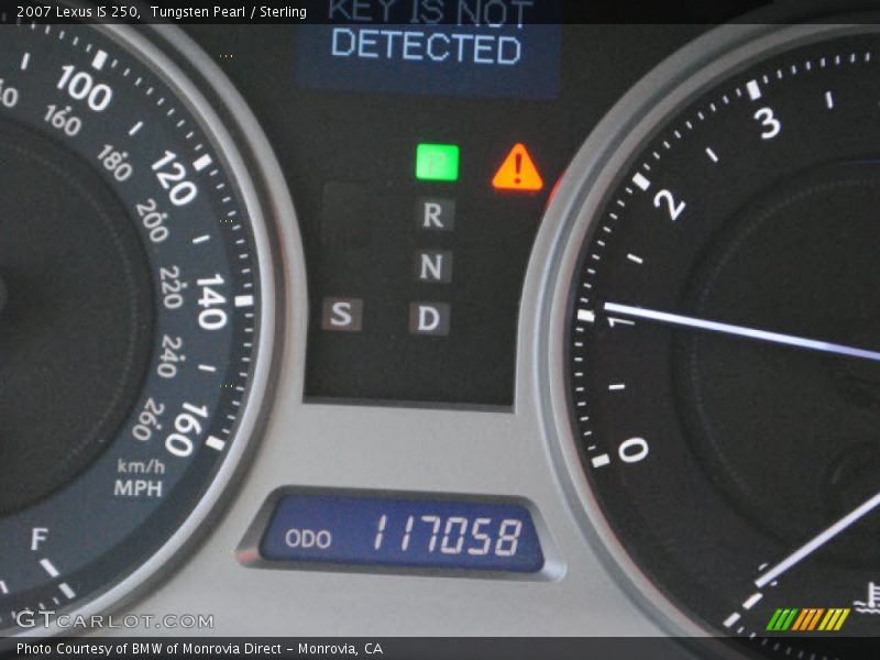 Tungsten Pearl / Sterling 2007 Lexus IS 250