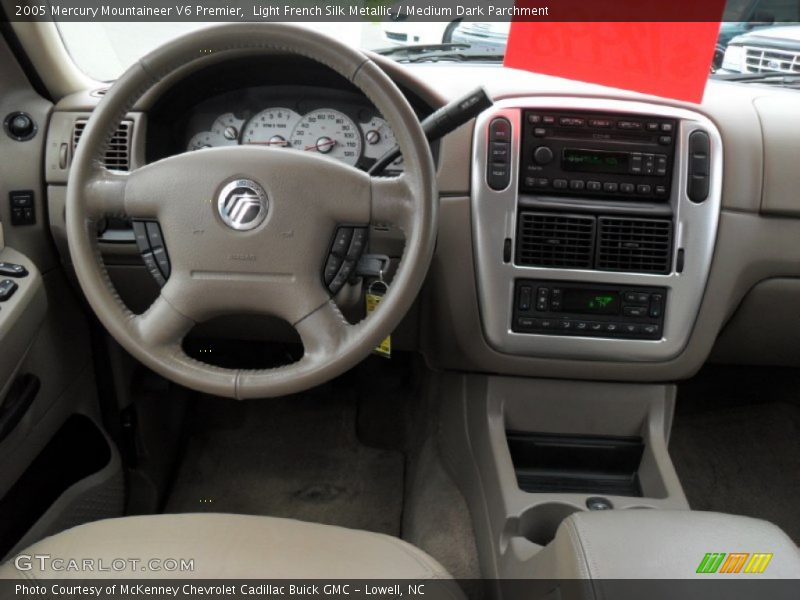 Light French Silk Metallic / Medium Dark Parchment 2005 Mercury Mountaineer V6 Premier