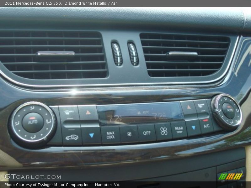Controls of 2011 CLS 550