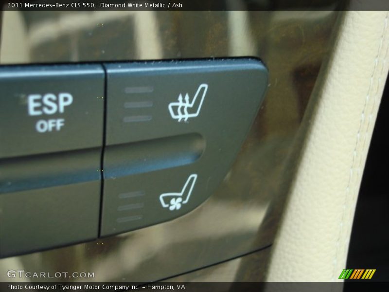 Controls of 2011 CLS 550