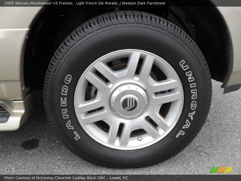 Light French Silk Metallic / Medium Dark Parchment 2005 Mercury Mountaineer V6 Premier