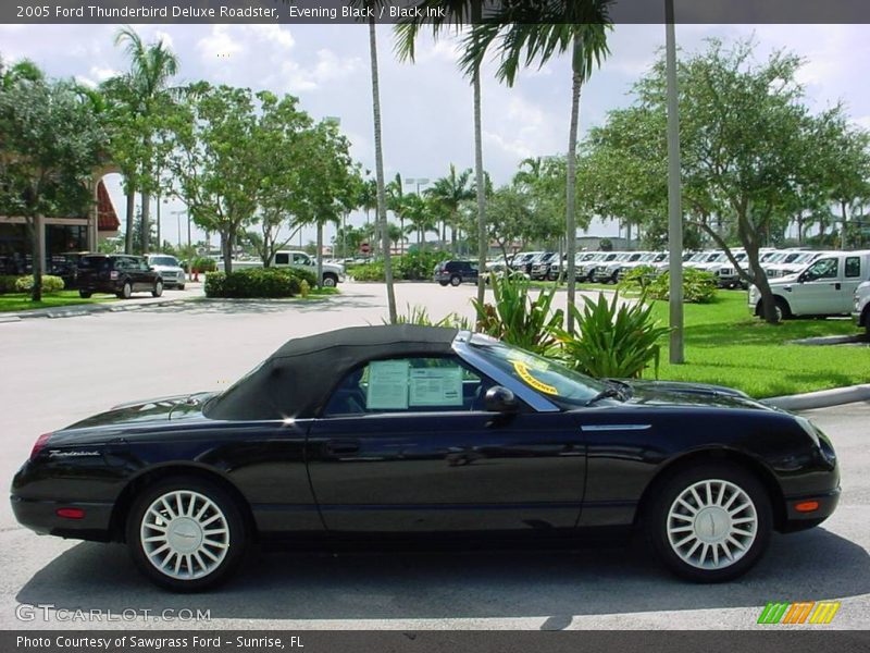 Evening Black / Black Ink 2005 Ford Thunderbird Deluxe Roadster