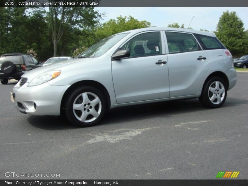 Silver Streak Mica / Dark Gray 2005 Toyota Matrix
