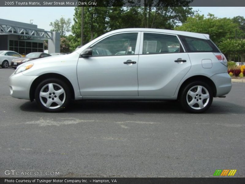 Silver Streak Mica / Dark Gray 2005 Toyota Matrix