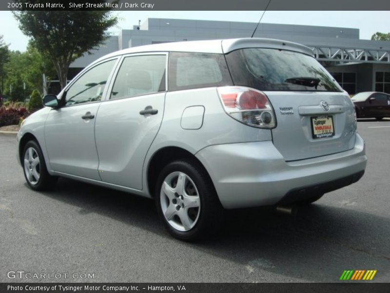Silver Streak Mica / Dark Gray 2005 Toyota Matrix