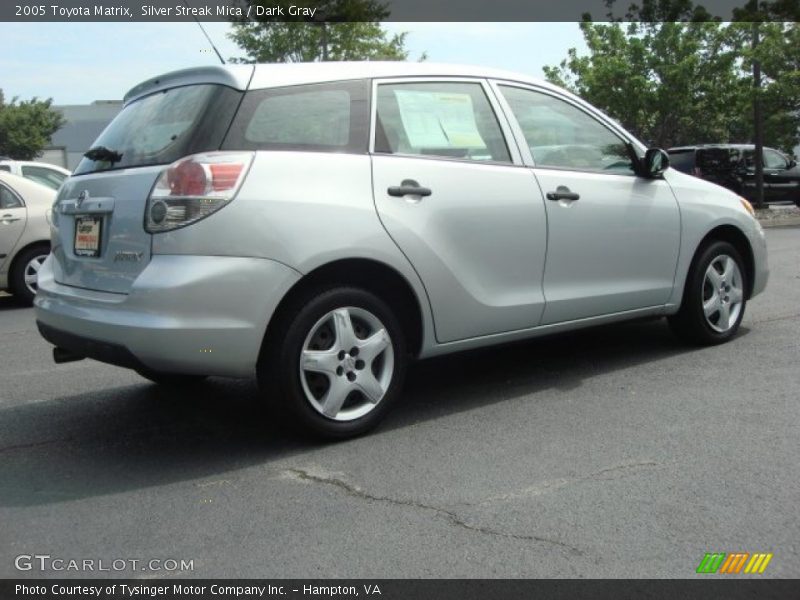 Silver Streak Mica / Dark Gray 2005 Toyota Matrix