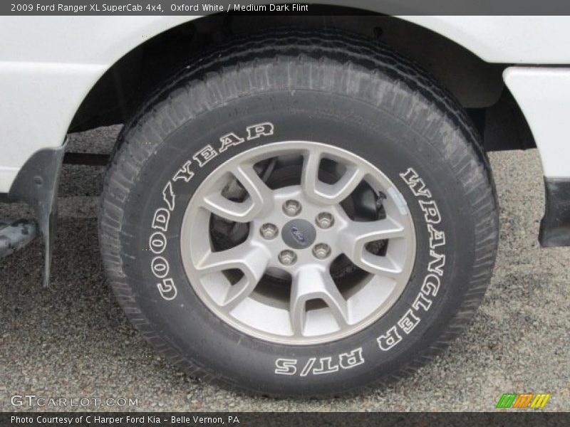  2009 Ranger XL SuperCab 4x4 Wheel