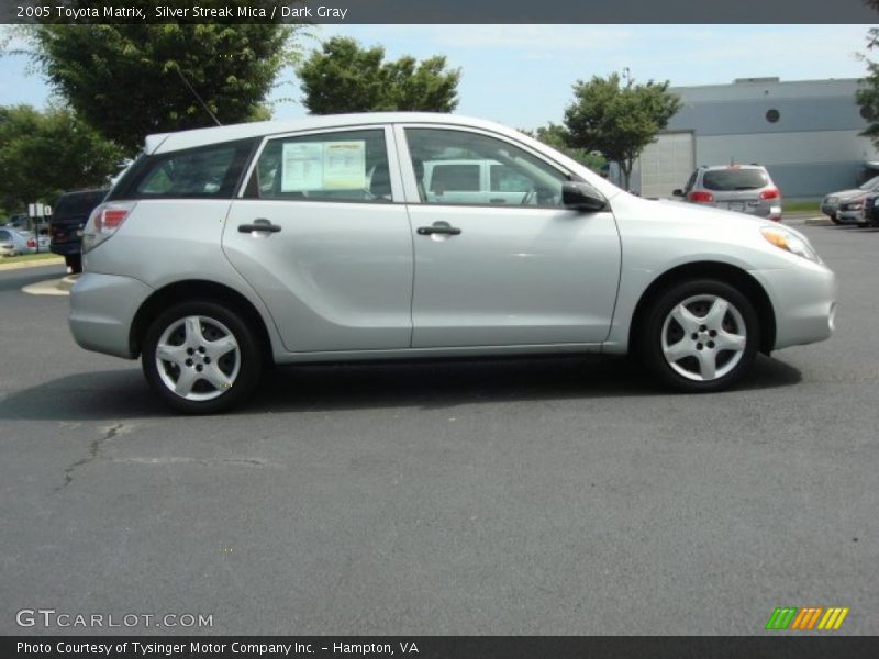 Silver Streak Mica / Dark Gray 2005 Toyota Matrix