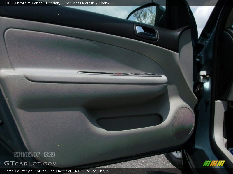 Silver Moss Metallic / Ebony 2010 Chevrolet Cobalt LT Sedan