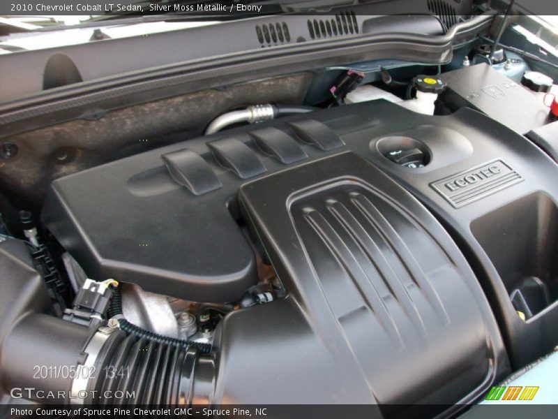Silver Moss Metallic / Ebony 2010 Chevrolet Cobalt LT Sedan