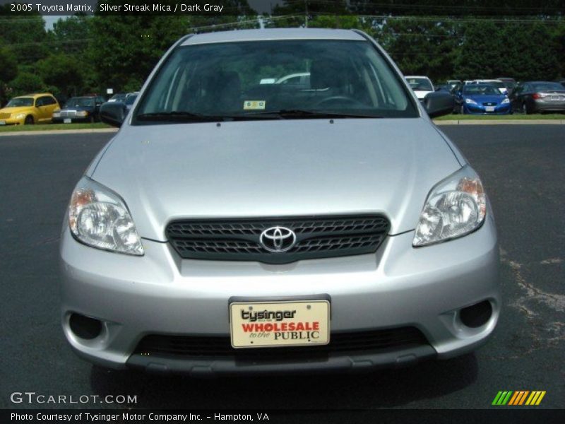 Silver Streak Mica / Dark Gray 2005 Toyota Matrix